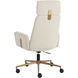 Kalev Chacha Cream Office Chair